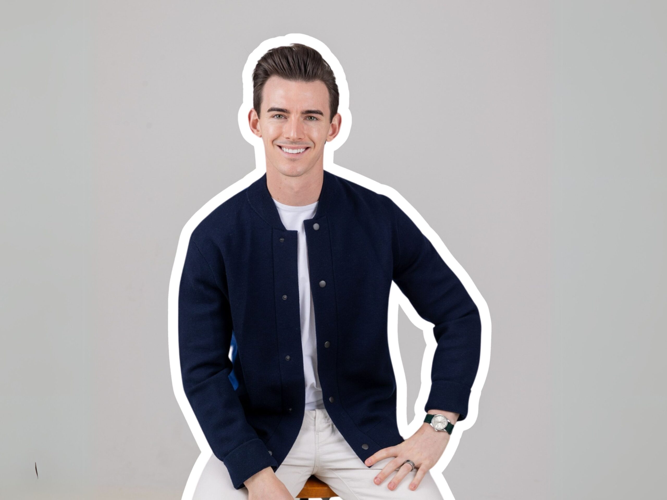 Headshots of Noah Berkson